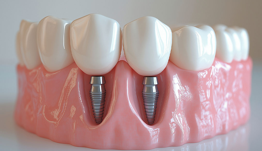 インプラント２本